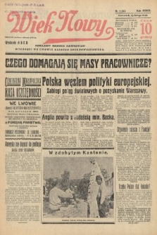 Wiek Nowy : popularny dziennik ilustrowany. 1939, nr 11343