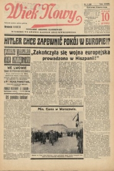 Wiek Nowy : popularny dziennik ilustrowany. 1939, nr 11349