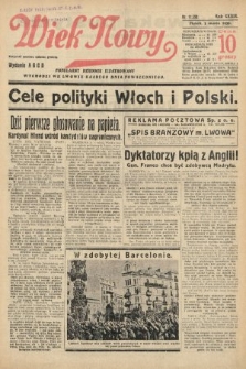 Wiek Nowy : popularny dziennik ilustrowany. 1939, nr 11350