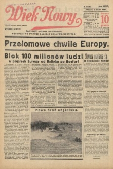 Wiek Nowy : popularny dziennik ilustrowany. 1939, nr 11353
