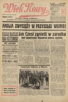 Wiek Nowy : popularny dziennik ilustrowany. 1939, nr 11358