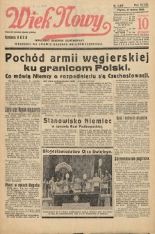 Wiek Nowy : popularny dziennik ilustrowany. 1939, nr 11362