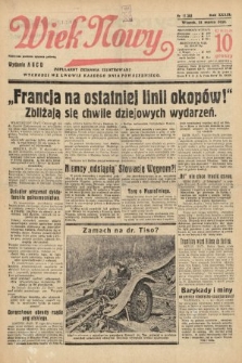 Wiek Nowy : popularny dziennik ilustrowany. 1939, nr 11365