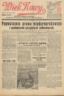 Wiek Nowy : popularny dziennik ilustrowany. 1939, nr 11368