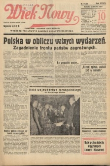 Wiek Nowy : popularny dziennik ilustrowany. 1939, nr 11369