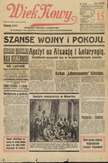 Wiek Nowy : popularny dziennik ilustrowany. 1939, nr 11445