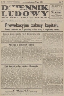 Dziennik Ludowy : organ Polskiej Partji Socjalistycznej. 1924, nr 153