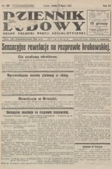 Dziennik Ludowy : organ Polskiej Partji Socjalistycznej. 1924, nr 154