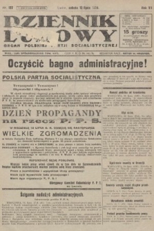 Dziennik Ludowy : organ Polskiej Partji Socjalistycznej. 1924, nr 157