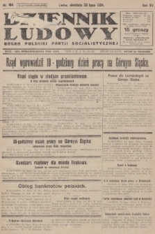 Dziennik Ludowy : organ Polskiej Partji Socjalistycznej. 1924, nr 164