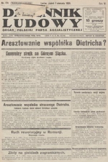Dziennik Ludowy : organ Polskiej Partji Socjalistycznej. 1924, nr 174