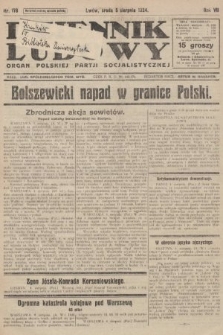 Dziennik Ludowy : organ Polskiej Partji Socjalistycznej. 1924, nr 178