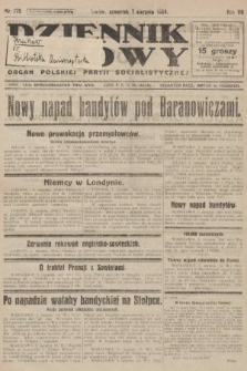 Dziennik Ludowy : organ Polskiej Partji Socjalistycznej. 1924, nr 179