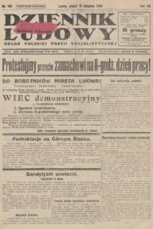 Dziennik Ludowy : organ Polskiej Partji Socjalistycznej. 1924, nr 186