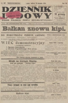 Dziennik Ludowy : organ Polskiej Partji Socjalistycznej. 1924, nr 187