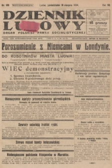 Dziennik Ludowy : organ Polskiej Partji Socjalistycznej. 1924, nr 188