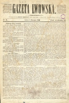 Gazeta Lwowska. 1869, nr 1