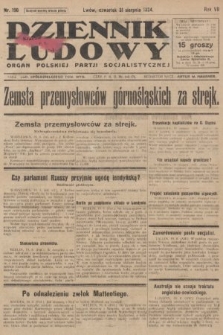 Dziennik Ludowy : organ Polskiej Partji Socjalistycznej. 1924, nr 190