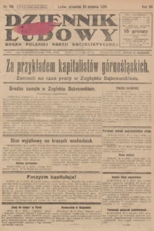 Dziennik Ludowy : organ Polskiej Partji Socjalistycznej. 1924, nr 196