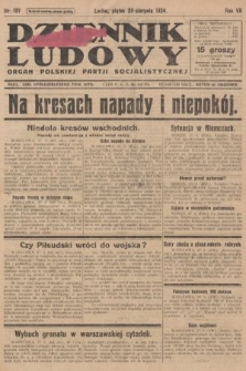 Dziennik Ludowy : organ Polskiej Partji Socjalistycznej. 1924, nr 197