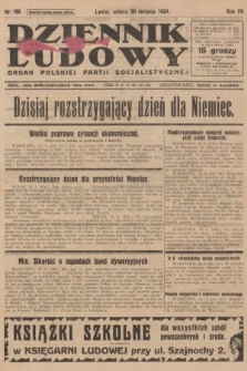 Dziennik Ludowy : organ Polskiej Partji Socjalistycznej. 1924, nr 198