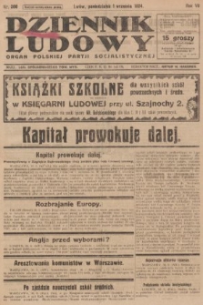 Dziennik Ludowy : organ Polskiej Partji Socjalistycznej. 1924, nr 200