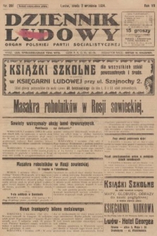 Dziennik Ludowy : organ Polskiej Partji Socjalistycznej. 1924, nr 201