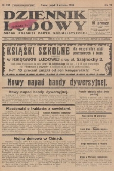 Dziennik Ludowy : organ Polskiej Partji Socjalistycznej. 1924, nr 203