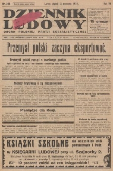 Dziennik Ludowy : organ Polskiej Partji Socjalistycznej. 1924, nr 208