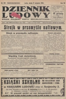 Dziennik Ludowy : organ Polskiej Partji Socjalistycznej. 1924, nr 212