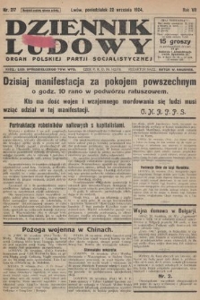 Dziennik Ludowy : organ Polskiej Partji Socjalistycznej. 1924, nr 217