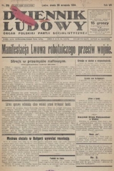 Dziennik Ludowy : organ Polskiej Partji Socjalistycznej. 1924, nr 218