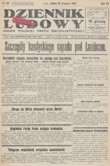 Dziennik Ludowy : organ Polskiej Partji Socjalistycznej. 1924, nr 221