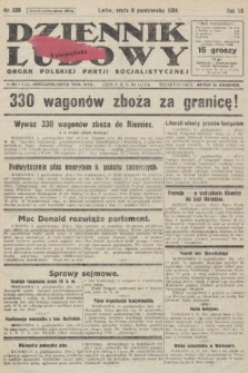 Dziennik Ludowy : organ Polskiej Partji Socjalistycznej. 1924, nr 229