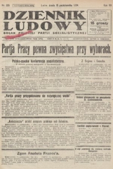 Dziennik Ludowy : organ Polskiej Partji Socjalistycznej. 1924, nr 235