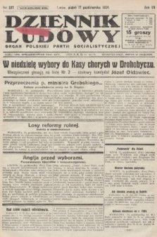Dziennik Ludowy : organ Polskiej Partji Socjalistycznej. 1924, nr 237
