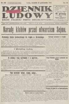 Dziennik Ludowy : organ Polskiej Partji Socjalistycznej. 1924, nr 242