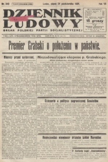 Dziennik Ludowy : organ Polskiej Partji Socjalistycznej. 1924, nr 243