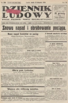 Dziennik Ludowy : organ Polskiej Partji Socjalistycznej. 1924, nr 252