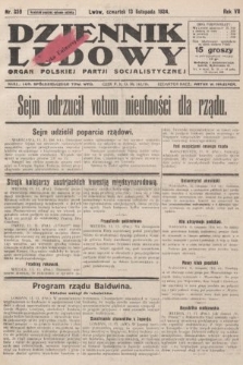 Dziennik Ludowy : organ Polskiej Partji Socjalistycznej. 1924, nr 259