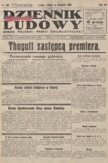 Dziennik Ludowy : organ Polskiej Partji Socjalistycznej. 1924, nr 261