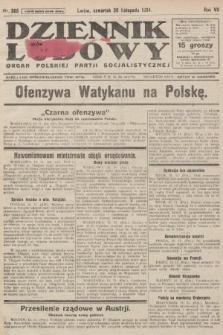Dziennik Ludowy : organ Polskiej Partji Socjalistycznej. 1924, nr 265