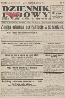 Dziennik Ludowy : organ Polskiej Partji Socjalistycznej. 1924, nr 268