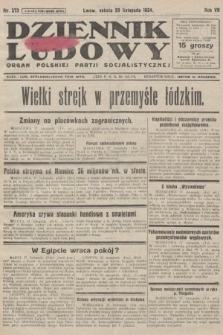 Dziennik Ludowy : organ Polskiej Partji Socjalistycznej. 1924, nr 273