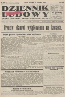 Dziennik Ludowy : organ Polskiej Partji Socjalistycznej. 1924, nr 274