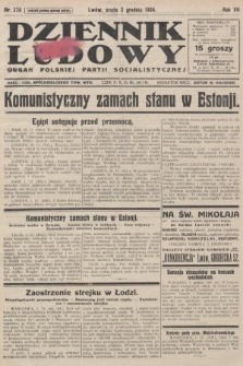 Dziennik Ludowy : organ Polskiej Partji Socjalistycznej. 1924, nr 276