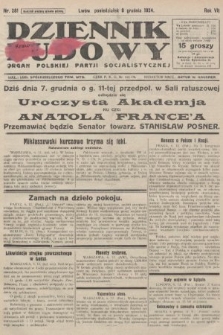 Dziennik Ludowy : organ Polskiej Partji Socjalistycznej. 1924, nr 281