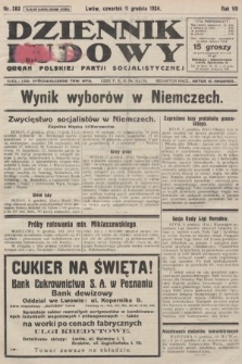 Dziennik Ludowy : organ Polskiej Partji Socjalistycznej. 1924, nr 282