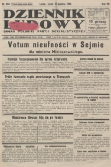 Dziennik Ludowy : organ Polskiej Partji Socjalistycznej. 1924, nr 283
