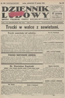 Dziennik Ludowy : organ Polskiej Partji Socjalistycznej. 1924, nr 286